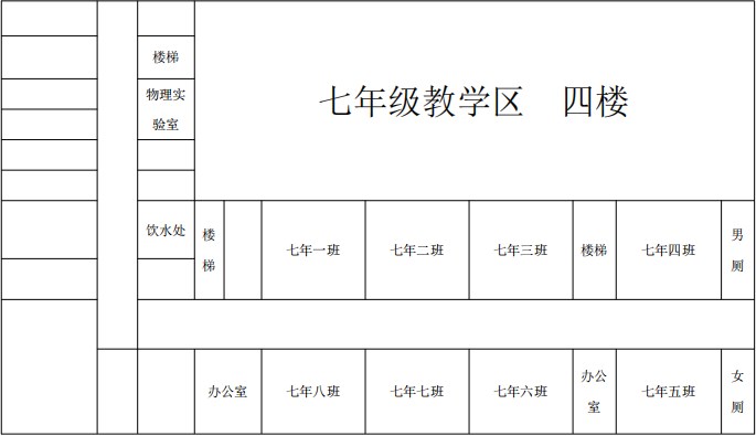 2023年下半年天津市河北区第九十三中学自考考点考场示意图4 2023年下半年天津市河北区第九十三中学自考考点考场示意图4