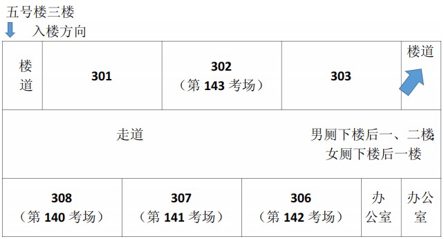 2023年下半年天津市红桥区河北工业大学附属实验学校自考考点考场示意图4 2023年下半年天津市红桥区河北工业大学附属实验学校自考考点考场示意图4