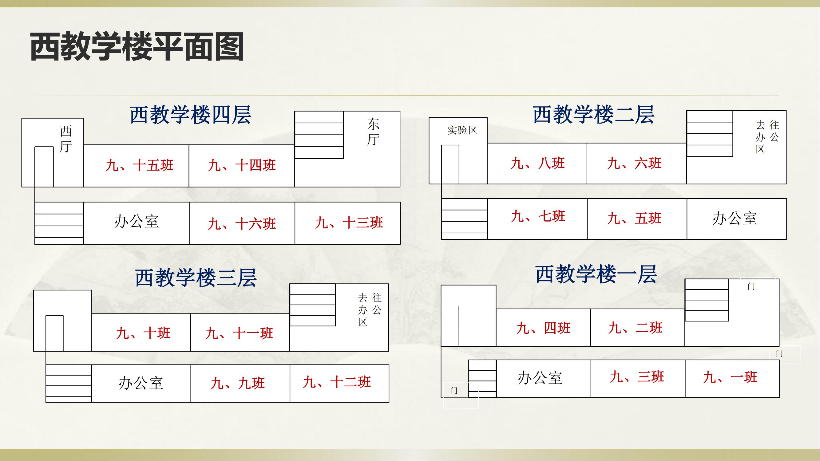 2023年下半年天津市武清区杨村五中自考考点考场示意图_12 2023年下半年天津市武清区杨村五中自考考点考场示意图_12